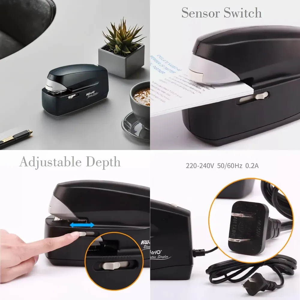 Electric Stapler Heavy - 220v Taşınabilir Akıllı İndüksiyonlu Elektrikli Zımba