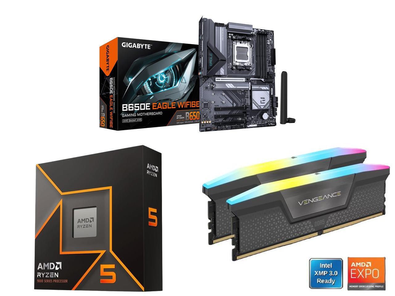 Corsair Ram Vengeance 16Gb - GIGABYTE B650E EAGLE WIFI6E AMD AM5