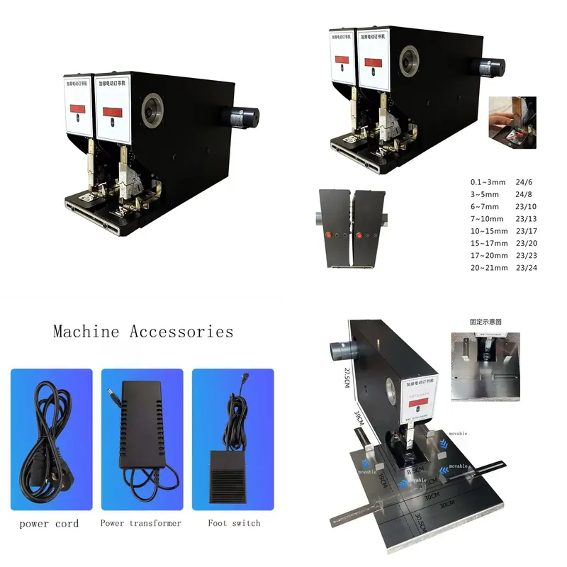 Electric Stapler Heavy - AP01 Ağır Hizmet Tipi 210 Yaprak