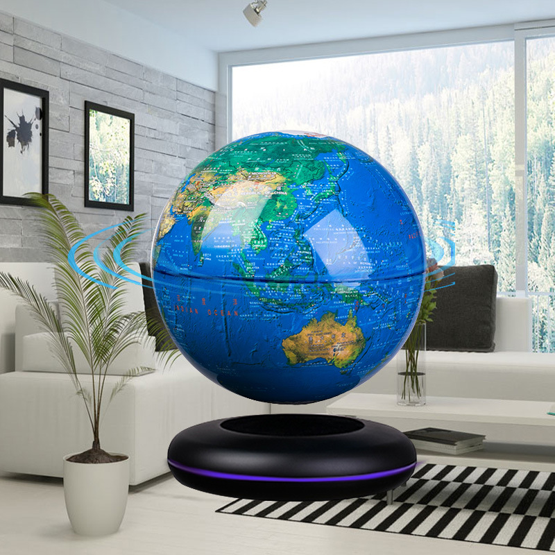 Office Tech Decor - Manyetik Levitasyonlu Küre 8 İnç Yüzen