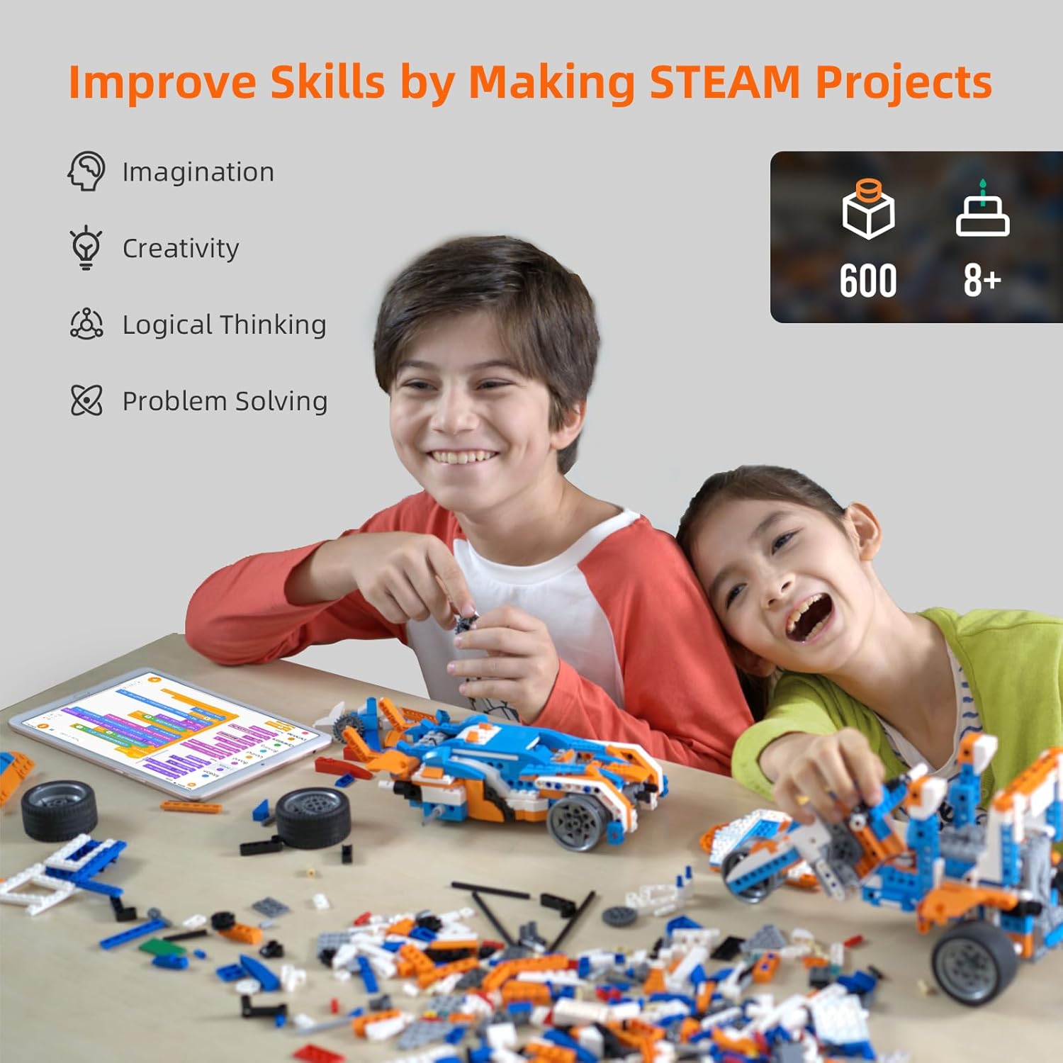 Modern STEM Robot Yapım Seti T - Office Tech Decor incelemesi ve fiyatı