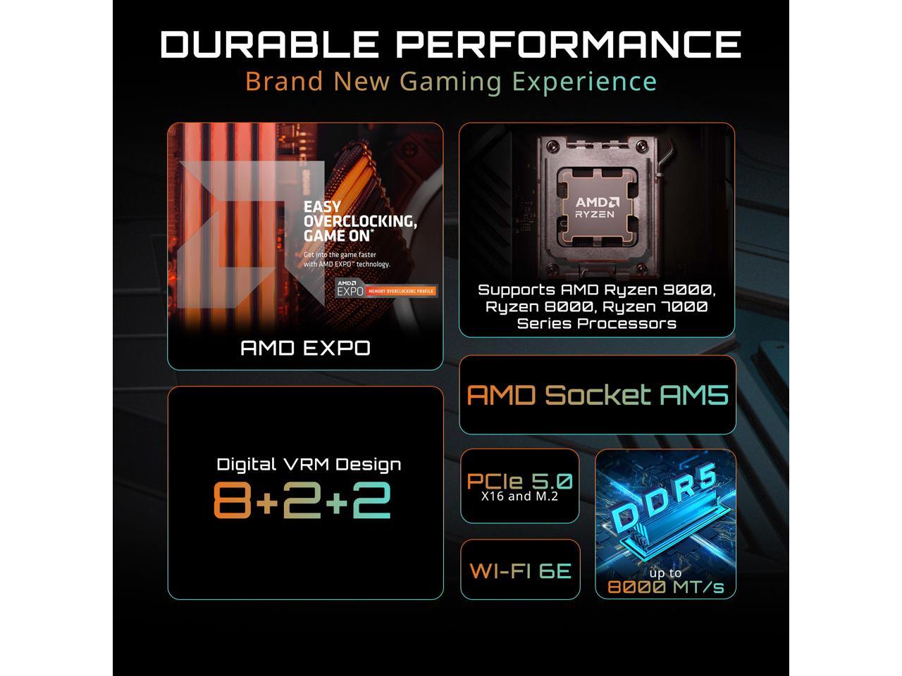 GIGABYTE B650E EAGLE WIFI6E AM - Corsair Ram Vengeance 16Gb incelemesi ve fiyatı